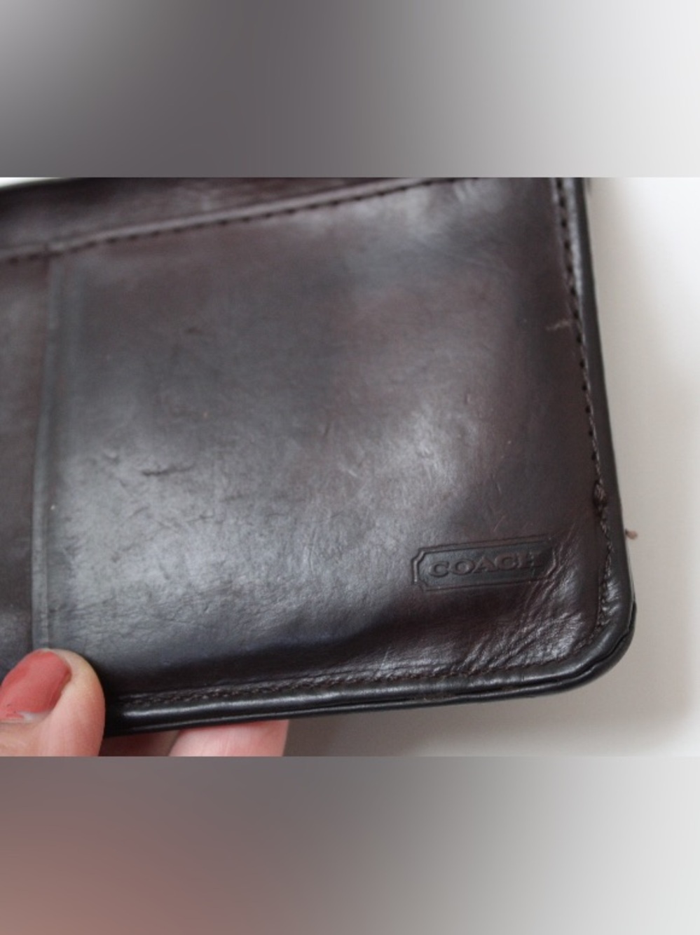 Vintage Coach leather wallet - Picture 3 of 16